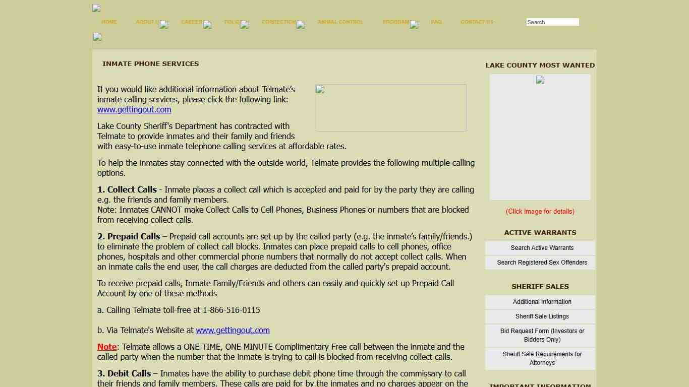 Lake County Sheriff - Lake County Sheriff